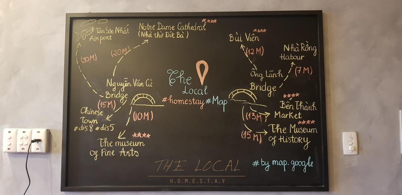 The Local Homestay Хошимин Экстерьер фото